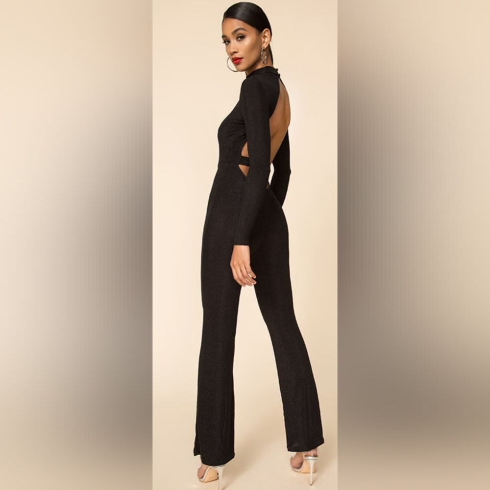 Nwt Open back jumpsuit
